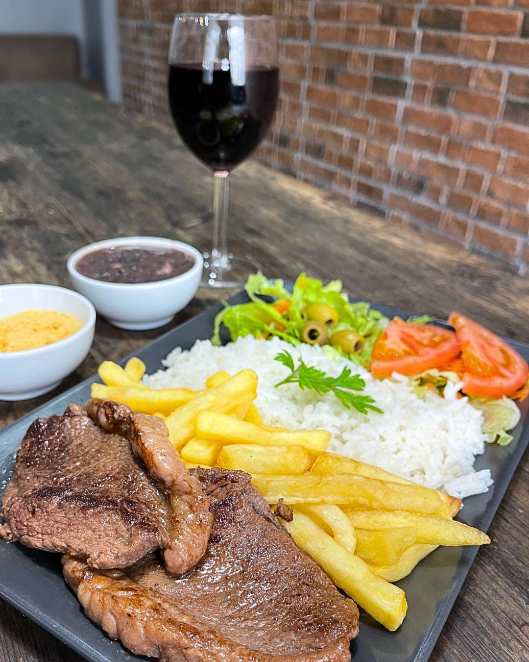 Picanha com Acompanhamentos